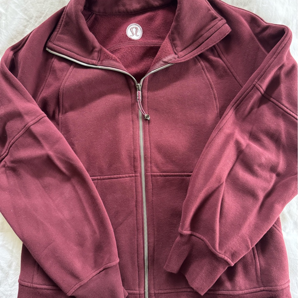Lululemon oversized scuba zip xs/s